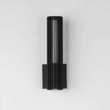 ET2 Citadel 14" LED Outdoor Wall Sconce Black