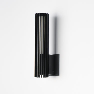 ET2 Citadel 14" LED Outdoor Wall Sconce Black