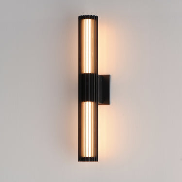 ET2 Citadel 24" LED Outdoor wall sconce Black