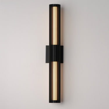 ET2 Citadel 28" LED Outdoor wall sconce Black