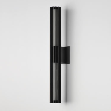 ET2 Citadel 28" LED Outdoor wall sconce Black