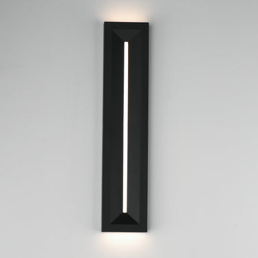 ET2 Fosso 24" LED Outdoor Wall Sconce 5cct Black