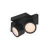 ET2 Embrace 2-Light LED Flush Black