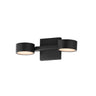 ET2 Embrace 2-Light LED Wall Sconce Black