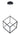 4 Square Pendant by ET2 - E30582-BK