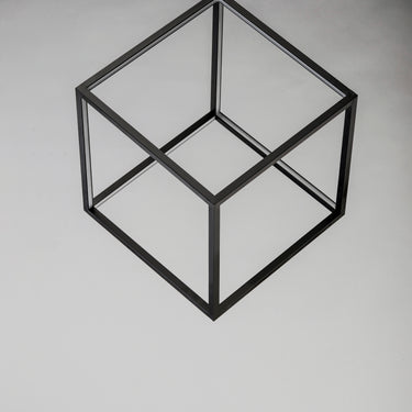 ET2 4 Square LED Pendant Black