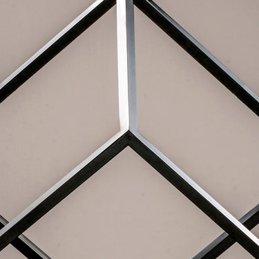 ET2 4 Square LED Pendant Polished Chrome