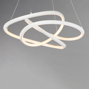 ET2 Twisted LED Pendant Matte White