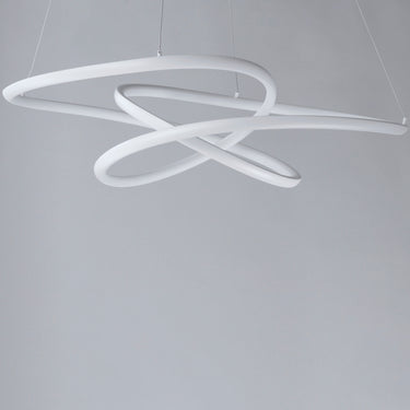 ET2 Twisted LED Pendant Matte White