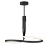 ET2 Serpentine LED Pendant Black