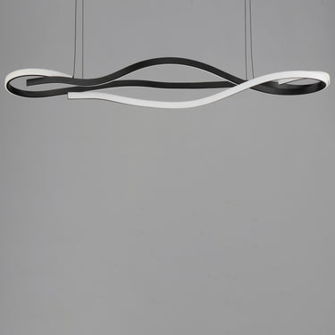 ET2 Serpentine 60" Horizontal Pendant Black