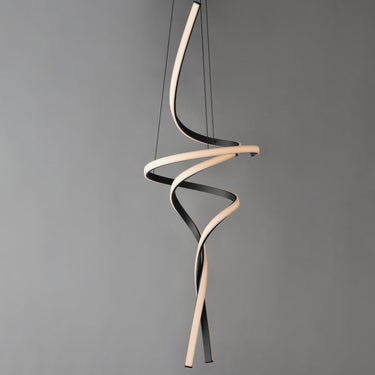 ET2 Serpentine 60" Vertical Pendant Black