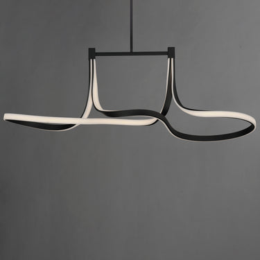 ET2 Serpentine Linear LED Pendant Black