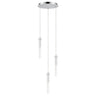ET2 Pipette 3-Light LED Pendant Polished Chrome