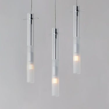 ET2 Pipette 3-Light LED Pendant Polished Chrome