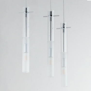 ET2 Pipette 3-Light LED Pendant Polished Chrome