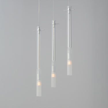 ET2 Pipette 3-Light LED Pendant Polished Chrome