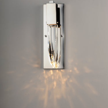 ET2 Quartz LED Wall Sconce Polished Chrome