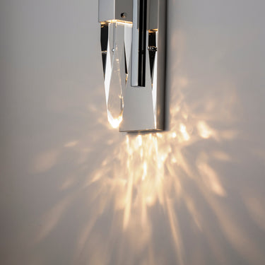 ET2 Quartz LED Wall Sconce Polished Chrome