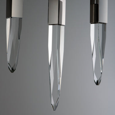 ET2 Quartz 3-Light LED Pendant Polished Chrome