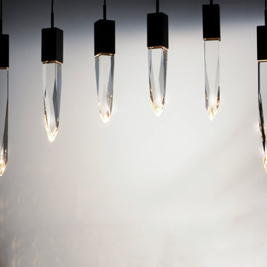ET2 Quartz 6-Light LED Pendant Black