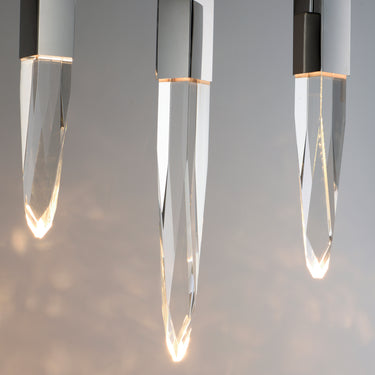ET2 Quartz 6-Light LED Pendant Polished Chrome