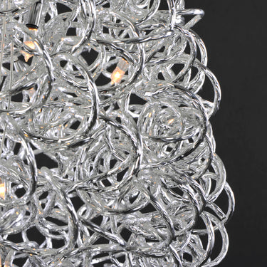 ET2 Dazed 25-Light LED Pendant Polished Chrome