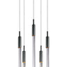 ET2 Scepter 5-Light LED Pendant Black Chrome