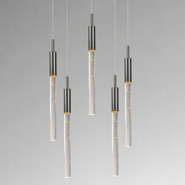 ET2 Scepter 5-Light LED Pendant Black Chrome
