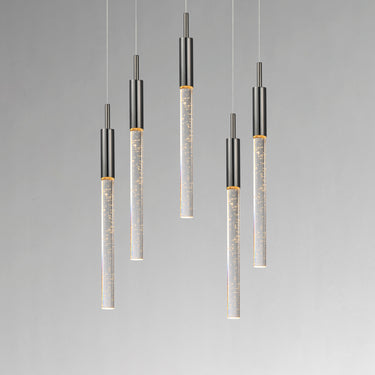 ET2 Scepter 5-Light LED Pendant Black Chrome