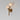 ET2 Blossom branched frost glass wall sconce, Natural Aged Brass, alternate view
