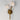 ET2 Blossom branched frost glass wall sconce, Natural Aged Brass, alternate view