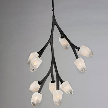 ET2 Blossom 10-Light LED Pendant Black