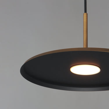 ET2 Berliner 14" LED Pendant Antique Brass