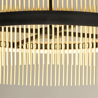 ET2 Chimes 24" LED Pendant WiZ Black/Satin Brass