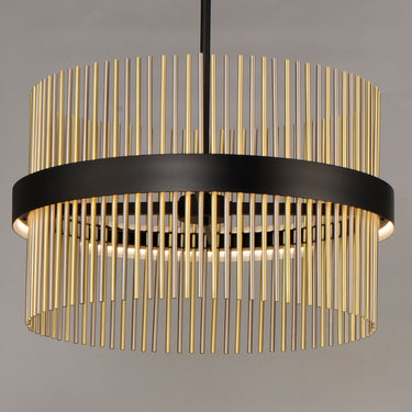 ET2 Chimes 24" LED Pendant WiZ Black/Satin Nickel/Satin Brass