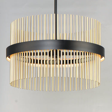ET2 Chimes 24" LED Pendant WiZ Black/Satin Nickel/Satin Brass