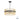 ET2 Chimes 34" LED Pendant WiZ Black/Satin Brass