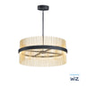 ET2 Chimes 34" LED Pendant WiZ Black/Satin Brass