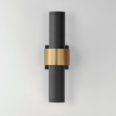 ET2 Reveal Large LED Outdoor Wall Sconce Black/Gold