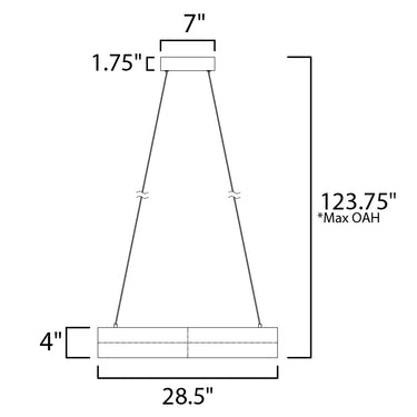 ET2 iCorona Friends of Hue LED Pendant Matte White