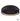 ET2 iCorona WiZ smart ceiling light, 24 in flush mount Black, front view with a warm white LED ring