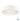 ET2 iCorona WiZ smart ceiling light, 24 in flush mount Matte White, front view with a warm white LED ring