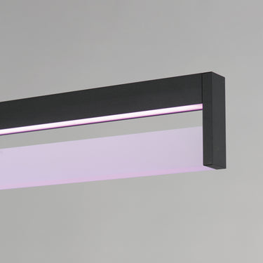 ET2 Crossbar 48" LED Pendant Wiz Color Black