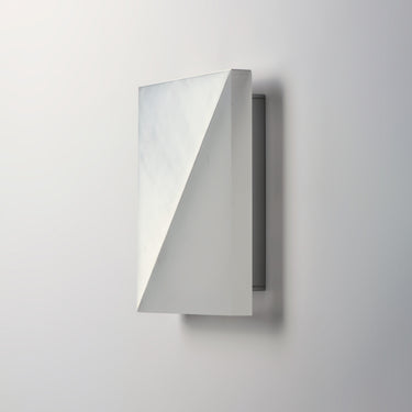 ET2 Alumilux: Glow LED Outdoor Wall Sconce Satin Aluminum
