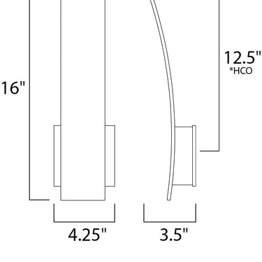 ET2 Alumilux: Prime LED Outdoor Wall Sconce White