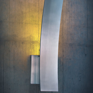 ET2 Alumilux: Prime LED Outdoor Wall Sconce Satin Aluminum