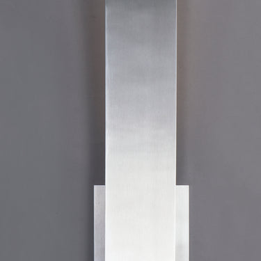 ET2 Alumilux: Prime LED Outdoor Wall Sconce Satin Aluminum