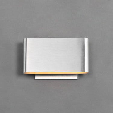 ET2 Alumilux: Spartan LED Outdoor Wall Sconce Satin Aluminum