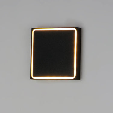 ET2 Alumilux: Outline LED Outdoor Wall Sconce Black